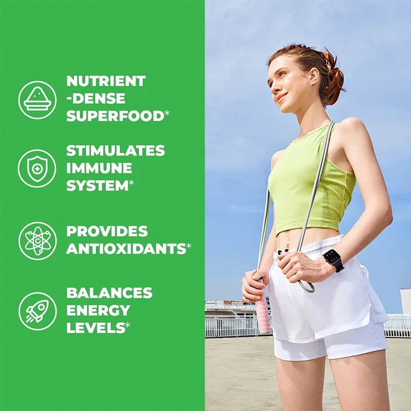 Spirulina Chlorella | Natural Glucose Control, Detox and Antioxidant