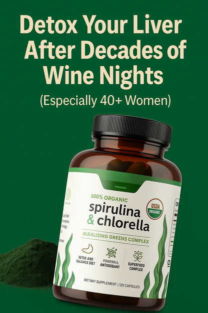 Spirulina Chlorella | Natural Glucose Control, Detox and Antioxidant